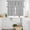 Blue, variant on Gray Flowers Kitchen Curtains Sets for Windows 36 Inch Length, Farmhouse Pastoral Vintage Plants Branches Rod Pocket Window Treatments Tier Curtains and Valances Set for Bedroom/Bathroom