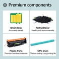 thumbnail image 4 of greencycle CRG071H With CHIP Compatible Replacement for Canon CRG 071H CRG-071H Black Toner Cartridge LBP122dw LBP122 LBP120 MF270 Mf272dw Mf273dw Mf275dw(6Pk,With chip), 4 of 7