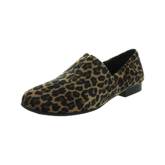 B.O.C. Womens Suree Animal Print Slip On Loafers