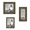 thumbnail image 1 of Picture Frame Set, 3 Piece Customizable Gallery Multi pack, 1-5x7, 1-8x8, 1-4x10, for Tabletop or Wall Display, 1 of 6