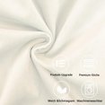 thumbnail image 4 of Funda de cojín 60x60 terciopelo crema blanco juego de 2 decoración boho con pompones Fundas de cojín navideñas funda de cojín decorativa cojín de almohada cojín decorativo sofá cojín para sofá salón, 4 of 7