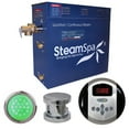 thumbnail image 2 of SteamSpa  Indulgence 6kw Steam Generator Package in Chrome, 2 of 5