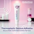 thumbnail image 5 of Denttach Seven Denture Adhesive, Thermoplastic Cushion fit Up to 7 Day Hold  Zinc-Free 2 Pack, 5 of 10