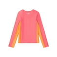 thumbnail image 2 of Speedo Maillot Dermoprotecteur à Manches Longues pour Fille avec Protection UV Imprimée - Corail Paradis, Taille TG, 2 of 2