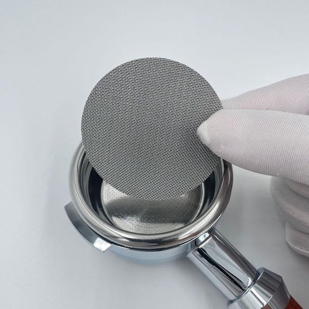 Malla de filtro de café Pantalla de disco para hacer café para máquina de espresso (58 mm)