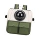 thumbnail image 4 of Mochila para gatos Yinane Mochila para mascotas portátil para perros pequeños senderismo verde oscuro, 4 of 8