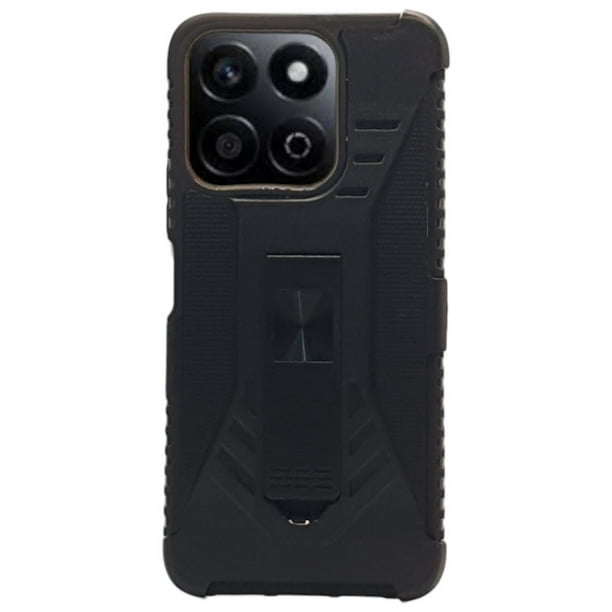 Funda Uso Rudo Clip Blindaje Para Honor X7C Más 2 Micas De Pantalla