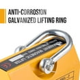 thumbnail image 6 of 880Lbs/400kg Lifting Magnet, Permanent Magnetic Lifter with Release, Magnet Lifting Hoist with Handle, Heavy Duty Magnet for Lifting Steel Sheet, Block, Board, 6 of 9