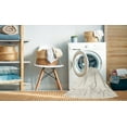 thumbnail image 2 of Ahgly Company Machine Washable Indoor Rectangle Contemporary Gold Area Rugs, 2' x 5', 2 of 7