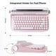 thumbnail image 5 of Teclado inalámbrico YUNZII ACTTO B303 Retro Bluetooth Rosa, 5 of 9