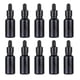 thumbnail image 1 of 10 botellas de aceite esencial, frasco pequeño para muestra, tapas de rosca y gotero de vidrio. 20ml, 1 of 9