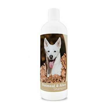 Healthy Breeds Dog Oatmeal Shampoo with Aloe for Canaan Dog - Over 200 Breeds - 16 oz - Mild & Gentle for Sensitive Skin - Hypoallergenic Formula & pH Balanced