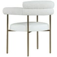 thumbnail image 5 of Meridian Furniture Blake Cream Dining Chair (Set of 2), 5 of 8