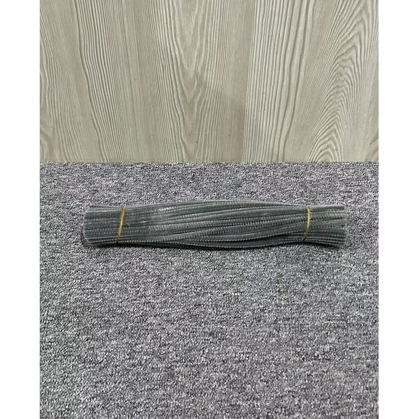 Barra de torsión de raíz peluda de colores, accesorios de arcilla para jardín de infantes, material hecho a mano para bricolaje, limpiador de pipas