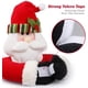 thumbnail image 2 of Juego de 2 alzapaños de cortina de Navidad, cortina de muñeco de nieve de Papá Noel Sailing Electrónica, 2 of 5