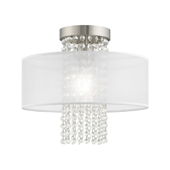 Livex Lighting - Bella Vista - 1 Light Flush Mount in Contemporary Style - 13