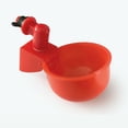 thumbnail image 4 of [Red Export Type 26g/10x6x6cm] Automatic Chicken Drinking Machine Chicken Drinking Cup Poultry Automatic Drinking Bowl, 4 of 8