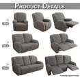thumbnail image 4 of DYStyle 1/2/3 Seat Recliner SlipcoverStretch Non-Slip Chair Cover Furniture Protector Chaise Lounge Cover, 4 of 6