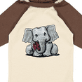 thumbnail image 4 of Inktastic KiniArt Elephant Boys or Girls Long Sleeve Baby Bodysuit, 4 of 5