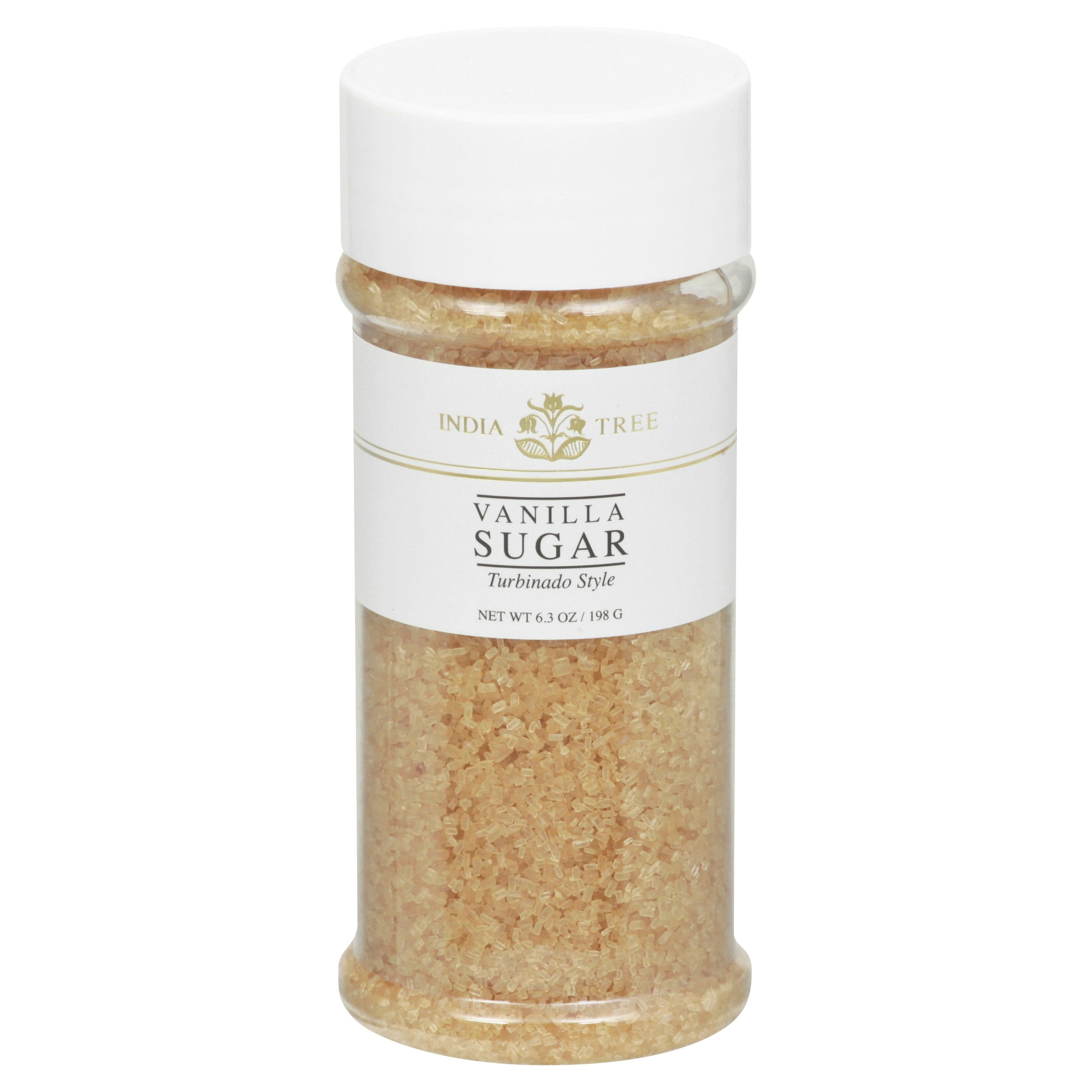India Tree Vanilla Sugar 7 oz (Pack of 6)