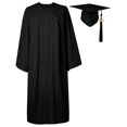 thumbnail image 1 of Gorra y bata de graduación GraduatePro Matte 2025 para la escuela secundaria y la universidad, 1 of 7