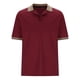 thumbnail image 2 of Mens Manga Corta Botón Abajo Camisas Patchwork Fallow Patrón Cuello Redondo Deportes Top para Diario, 2 of 6