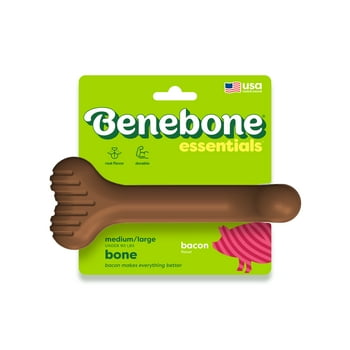 Benebone Essentials Bone Bacon M/L