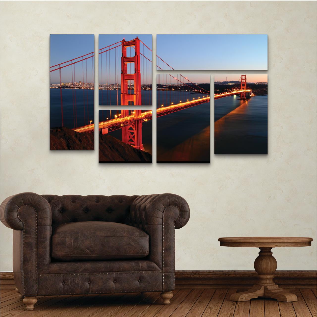 Trademark Fine Art 'Golden Gate SF' Canvas Art by Pierre Leclerc