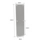 thumbnail image 3 of KDJ Stainless Steel Door Push Plate Kick Plate - Interior Exterior Door Protection Hardware, Scratch Resistant, Easy Installation, Enhanced Security, Durable (Silver, 2 Pack), 3 of 10