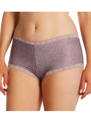 Curve Muse Women's Pack Of 6 Comfort Sheer Lace Tanga Hipster Boyshorts  Panties-Pack AM-XXL 