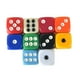 thumbnail image 2 of Juego de dados D6 multicolores para jugar, juego de mesa para Bar, Pub, Club, fiesta, 10 piezas, 14mm, 2 of 4