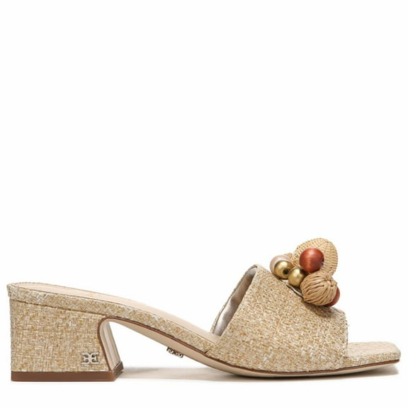 Sam Edelman Women's Weston Heeled Sandal Eggshell 7.5M