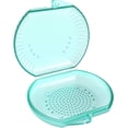 thumbnail image 1 of Retainer Case, ARGOMAX Aligner Case, Braces Box, 1 Piece Orthodontic Box (Cyan)., 1 of 6