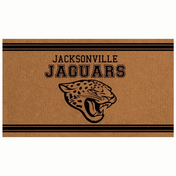Jacksonville Jaguars 16" x 28" Logo Turf Mat