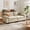 Beige, variant on Linsy Home 90" Loveseat Sofa Couch, Oversized Corduroy Cloud Sofa for Living Room, Apartment, Office, Green