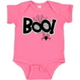 thumbnail image 3 of Inktastic Halloween Boo with Spider and Web in Black Boys or Girls Baby Bodysuit, 3 of 5