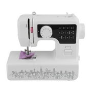 LED Light Electric Mini multi-function 12 Stitches Patterns Speed Portable Household Automatic Desktop Sewing Machine