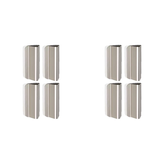 8 Pairs Curtain Magnets Closure, 2026 New Magnetic Curtain Clips - Hold Curtains Closed,Detachable Buckle,No Drill,Minimalist Curtai N Clips,Privacy Protection For Indoor And Outdoor Patio Curtains