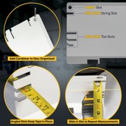 AutoSolo 3-in-1 Toe Plates Wheel Alignment Tool Kit for Toe, Steer Ahead, and Thrust Angle Adjustment with String Alignment