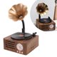 thumbnail image 5 of Jugador de Discusión Altavoz Bluetooth, Bocina de Cobre de Madera Vintage Vintage Record Speaker Multifuncional de Sonido Exquisito para la Oficina, 5 of 7
