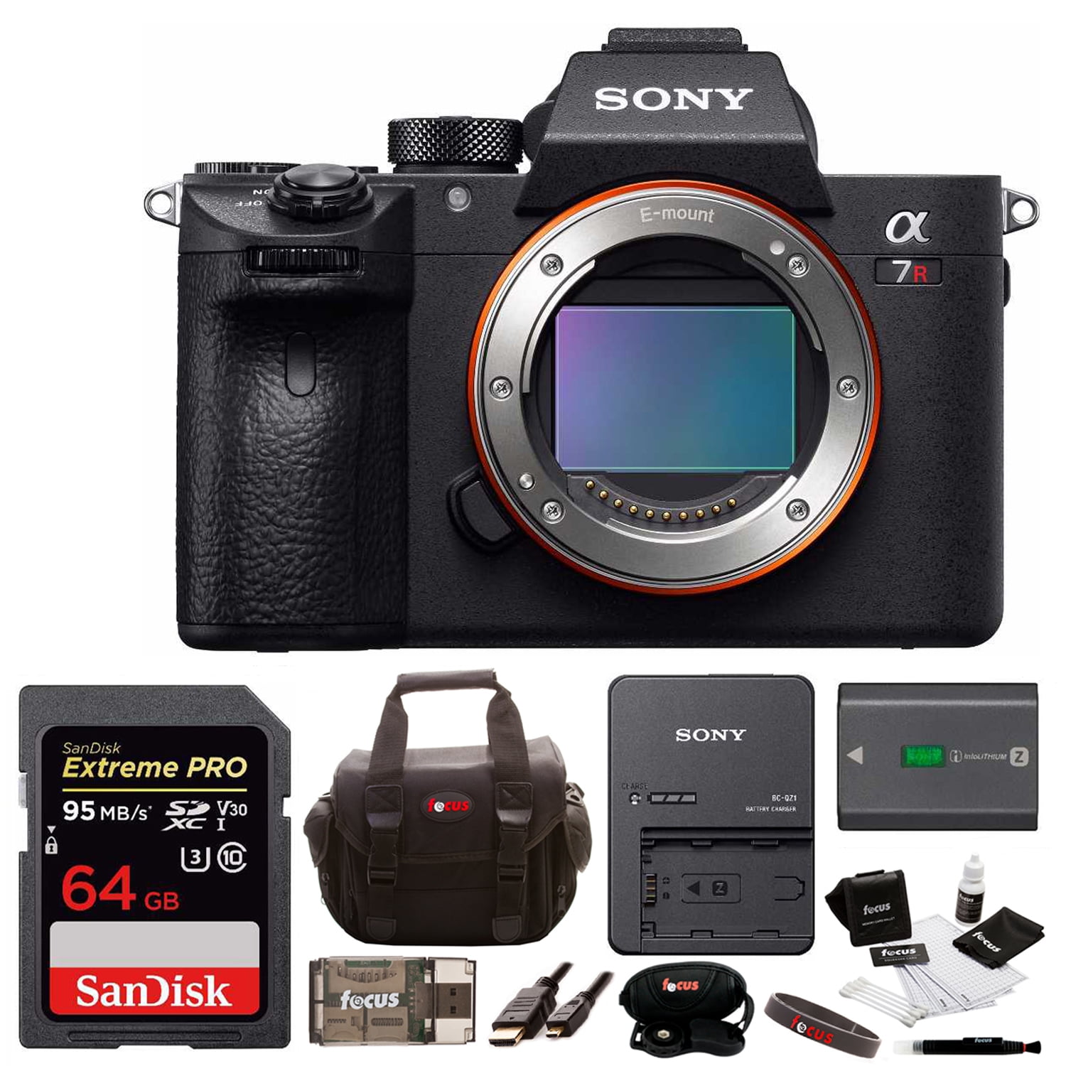 Sony Alpha a7RIII Mirrorless Digital Camera (Body) w/ 64GB SD Card