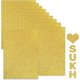 thumbnail image 2 of Sukh Papel de cartulina con purpurina dorada, papel para manualidades con purpurina A4, manualidades de colores gruesos, caja de regalo de Navidad, San Valentín, envoltorio, bricolaje, boda, fiesta de, 2 of 4