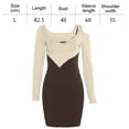 thumbnail image 2 of Vestido tubo de verano para mujer, minivestido plisado de un hombro para fiesta de cóctel, hasta la rodilla Adepaton BST3010188-3, 2 of 6