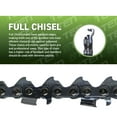 thumbnail image 5 of Full Chisel Chainsaw Chain 16 inch .043 3/8 LP 56DL for Poulan DeWalt Solo 810-CCC2288H, 5 of 5