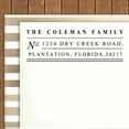 thumbnail image 4 of Printtoo Personalized Self Inking Family Return Address Custom Wedding Invitation Rubber Stamp, 4 of 6