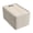 Oat Fabric, variant on Pemberly Row Modular Side Table With USB and AC Charging Station in Mist Fabric