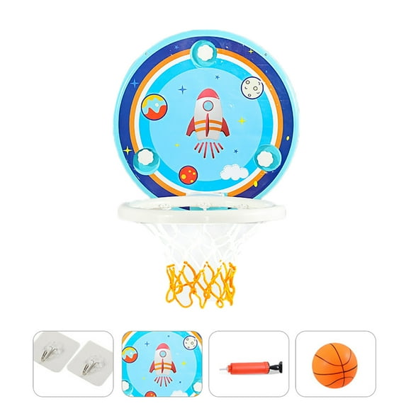 Ensemble de Panier de Basketball pour Enfants, Jouet de Basketball Amusant à Ventouse, Jeu de Sport Intérieur
