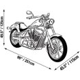 thumbnail image 3 of Raider 02-6612 GT-Series Motorcycle Storage Cover (Large), 3 of 5