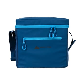 Free Shipping! Coleman Soft Cooler Spider Mum Blue, Holds 30 Cans