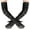 Black, variant on Textured Net Gloves Wrinkle-Resistant 90cm Length Delicate Arm Covers For Theatrical Dance Cocktail
